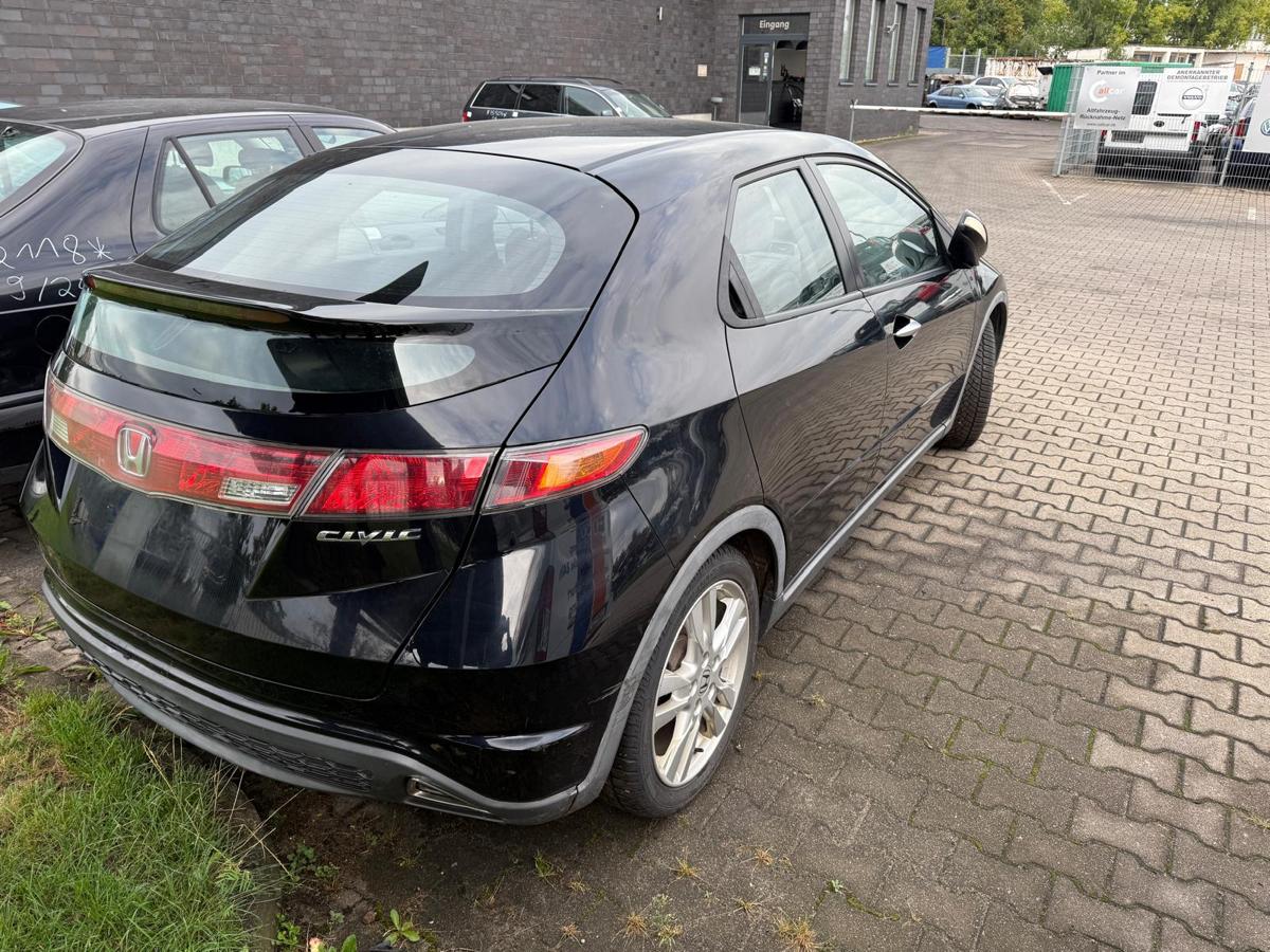 Honda Civic FK2 VIII original Heckklappe mit Scheibe B92P Nighthawk Black Rohbau BJ09